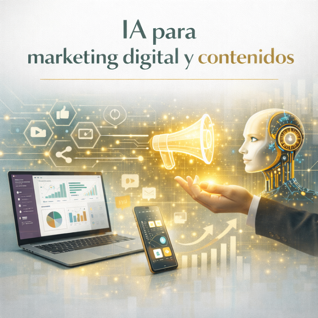 IA para marketing digital y contenidos