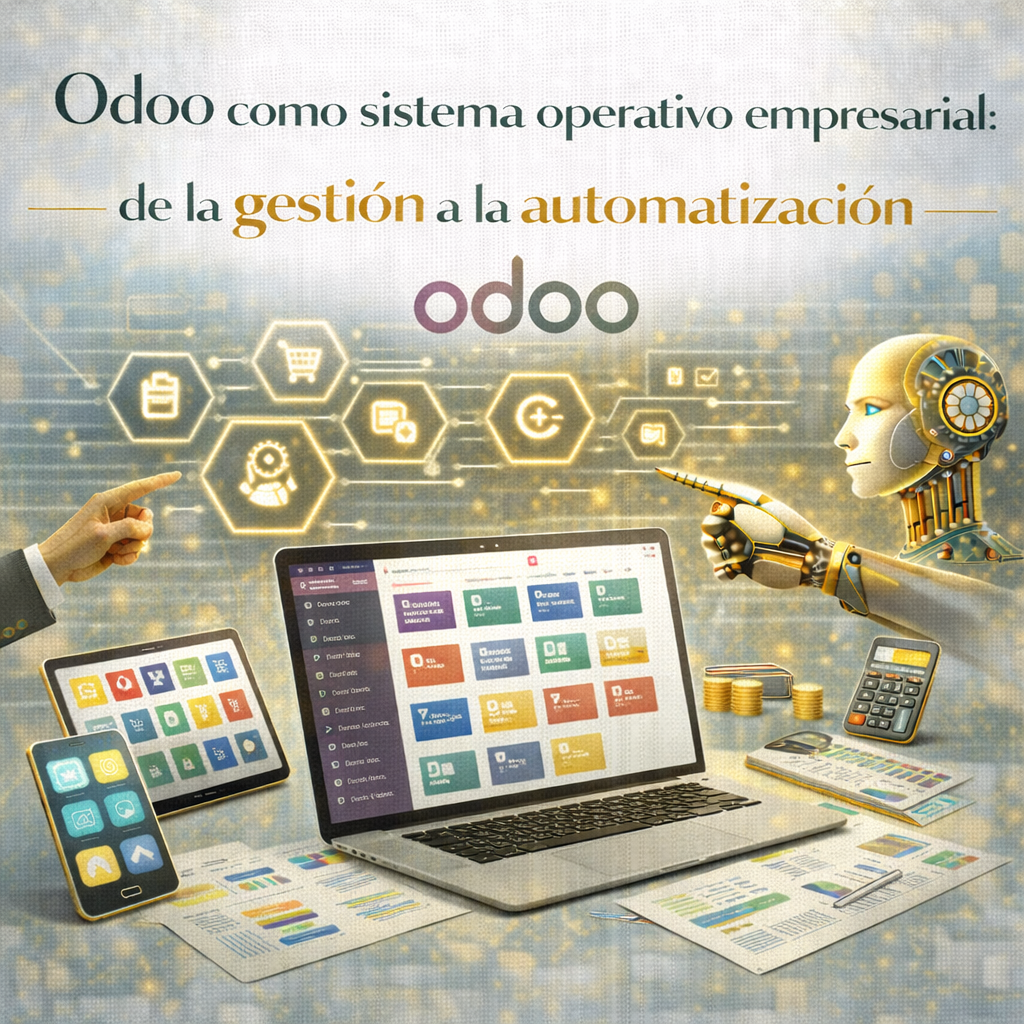 Odoo como sistema operativo empresarial: de la gestión a la automatización